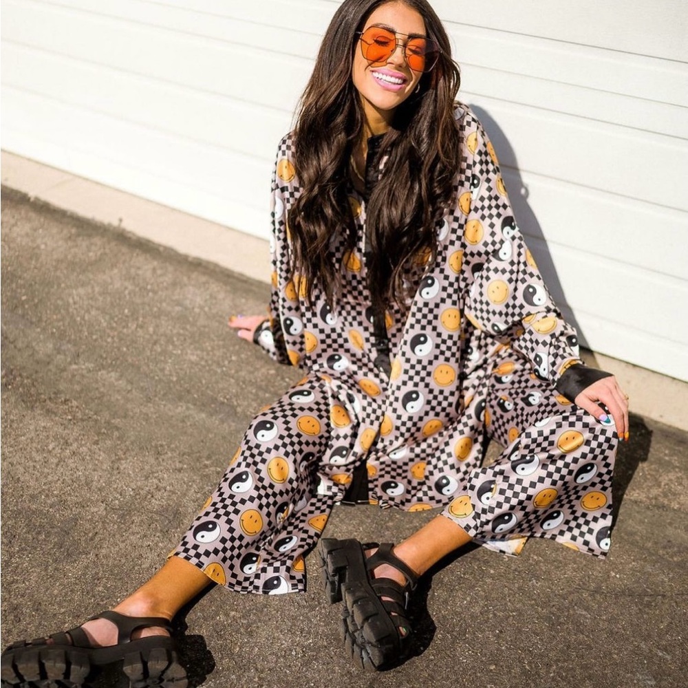 Dressed In Lala Satin Playsuit